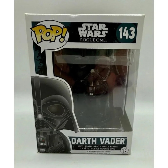 Funko Pop! Star Wars Rogue One‎ - Darth Vader #143 New In Box - Picture 1 of 6